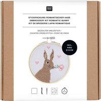 Rico Design Stickpackung - Romantischer Hase von Rico Design