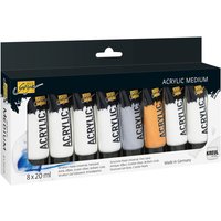 SOLO GOYA Acrylic Medium 20 ml Tuben 8er Set von Kreul Künstler