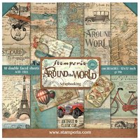 Scrapbook-Block "Around the World" von Stamperia