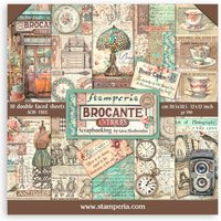 Scrapbook-Block "Brocante Antiques" von Stamperia