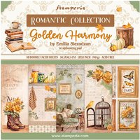 Scrapbook-Block "Golden Harmony" von Stamperia