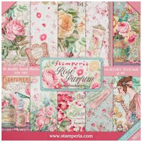 Scrapbook-Block "Rose Parfum" von Stamperia