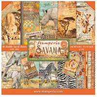 Scrapbook-Block "Savana" von Stamperia