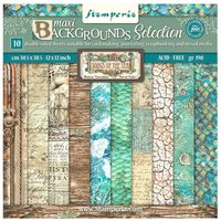 Scrapbook-Block "Songs of the Sea - Backgrounds" von Stamperia