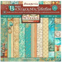 Scrapbook-Block "The Nutcracker Backgrounds" von Stamperia