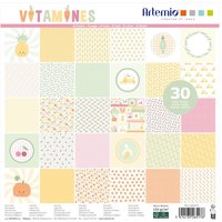 Scrapbook-Block "Vitamine" von Artemio