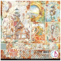 Scrapbook-Papier "Coral Reef" von Ciao Bella