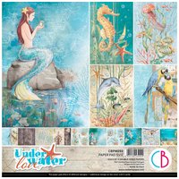 Scrapbook-Papier "Underwater Love" von Ciao Bella