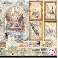 Scrapbook-Papier "Wizard Academy" von Multi