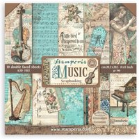 Scrapbooking Pad "Music" von Stamperia