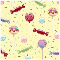 Serviette "Candy Bar" von Multi