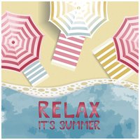 Serviette "Relax It's Summer" von Paper+Design