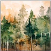 Serviette "Tannenwald Watercolor" von ambiente