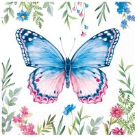 Serviette "Watercolor Butterfly" von Ihr