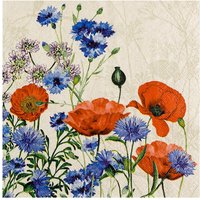 Serviette "Wild Poppies" von HOME FASHION