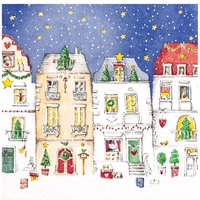 Serviette "Winter Village" von HOME FASHION