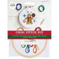 Simply Make Cross Stitch Kit - Gingerbread Man von docrafts Simply Make