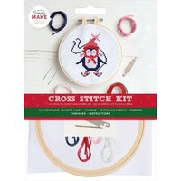 Simply Make Cross Stitch Kit - Penguin von docrafts Simply Make