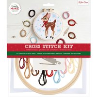 Simply Make Cross Stitch Kit - Retro Deer von docrafts Simply Make