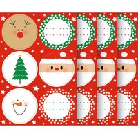 Sticker "Happy Christmas" von Zischka