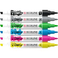 Talens Ecoline Duotip "Basis-Set" - 6 Farben von Multi