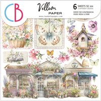 Vellum Paper "Flower Shop" von Multi