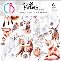 Vellum Paper "Winter Journey" von Ciao Bella