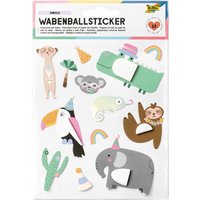 Wabenball Sticker "Jungle" von folia