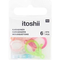 itoshii Karabiner-Set "Fashion Mix" von Multi