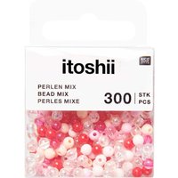 itoshii Perlen, 4 mm - Rosa-Mix von Rico Design