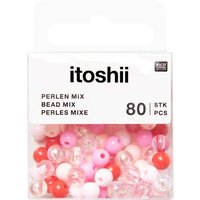 itoshii Perlen, 6 mm - Rosa-Mix von Rico Design