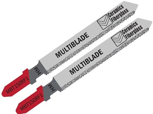 Multiblade Stichsägeblatt, für Keramik und Glas, 75mm, Standard, 2 Stück von Multiblade