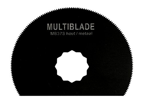 Multiblade SuperCut Bimetall-Sägeblatt 80mm (Holz, Metall, Kupfer, Aluminium, Nägel, PVC, Kunststoff) MB37S von Multiblade