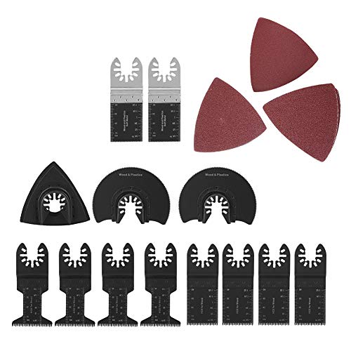 Hohe Kohlenstoffstahlsägen Klingen Hohe Kohlenstoffstahlsägenklingen, Holzbearbeitungssägeblatt für Tischlerholzwerkzeug Schwarzer Multifunktion, 25 PCS -Set von Mumusuki