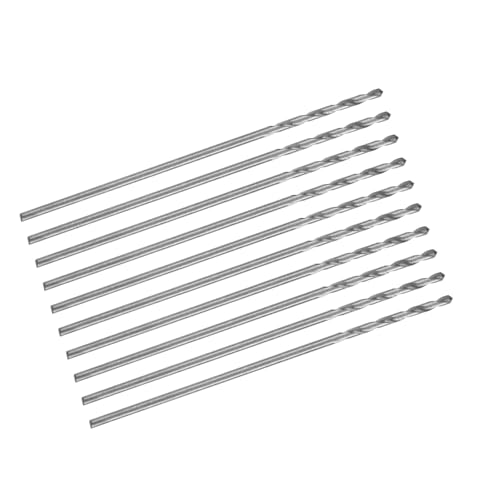 Kleiner Bohrbit für Perlenbohrmaschinenmaschinen, 0,75 Mm, Gerade Schaftbohrer, 10pcs von Mumusuki