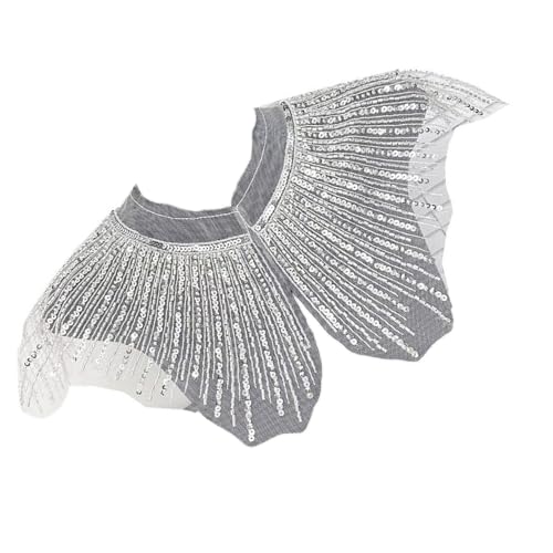 Auffällige Pailletten-Kragen-Applikationen für Kleidung, Kleid, Nähen, Revers, Hochzeitskleid, Dekoration, Zubehör Auffällige Pailletten-Kragen-Applikationen für Kleidung, Kleid, Nähen, Revers, Hochzeitskleid, Dekoration, Zubehör von Mumuve