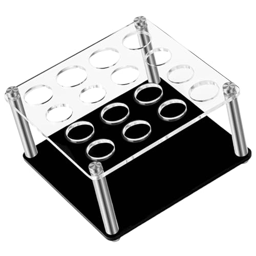 Mumuve Acryl-Ständer, Mehrzweck-Schachfiguren-Aufbewahrungshalter, Acryl-Display-Ständer für Silikon-Schachform, praktische Spielsets von Mumuve