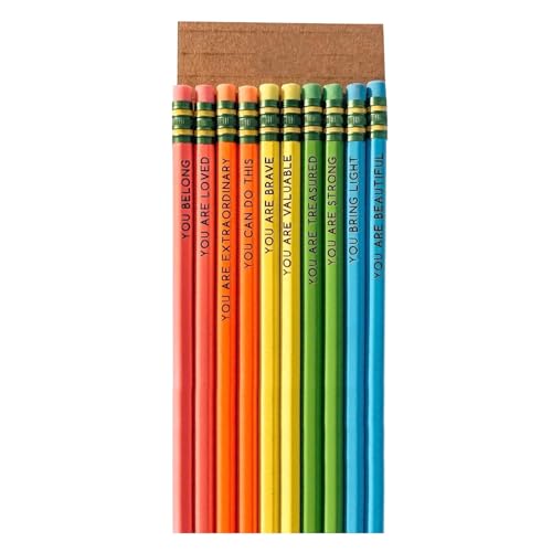 Mumuve Aquarellstifte mit Radiergummi, tragbares Buntstifte-Set für Studenten, Zeichnen, Malen, 10 Stück von Mumuve