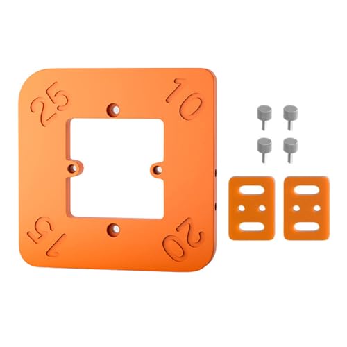 Mumuve Positioniervorrichtung, Holzbearbeitung, Eckenabrundung, Positionierungsform-Set, 4 Größen, geeignet für präzisen Radius-Schablonenschnitt, Möbel von Mumuve