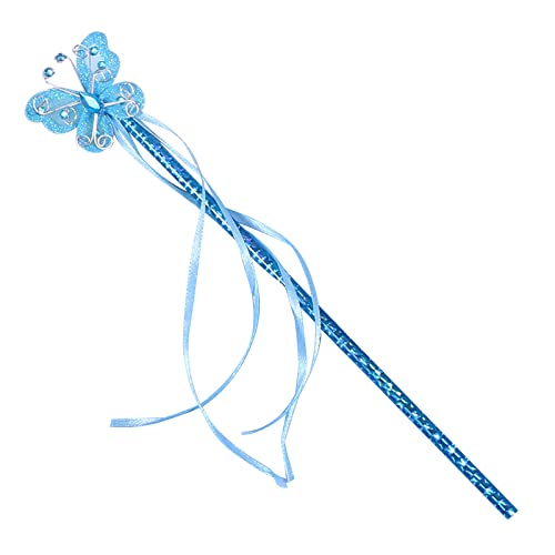 Mumuve Stick Princess Cosplay Requisiten Mädchen Kostüm Schmetterling Zauberstab Party Requisiten für Kinder Mädchen Weihnachten Party von Mumuve