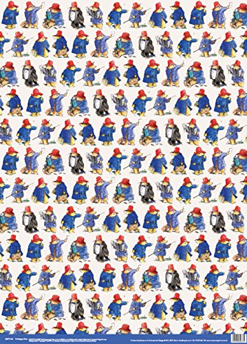 Paddington Bear Geschenkpapier, 4 Stück von Museums & Galleries