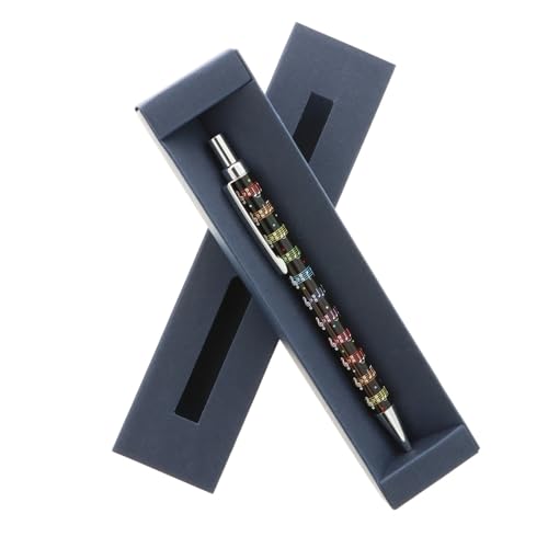 Musik-Design-Kugelschreiber in dunkelblauer Geschenkbox von Musikboutique