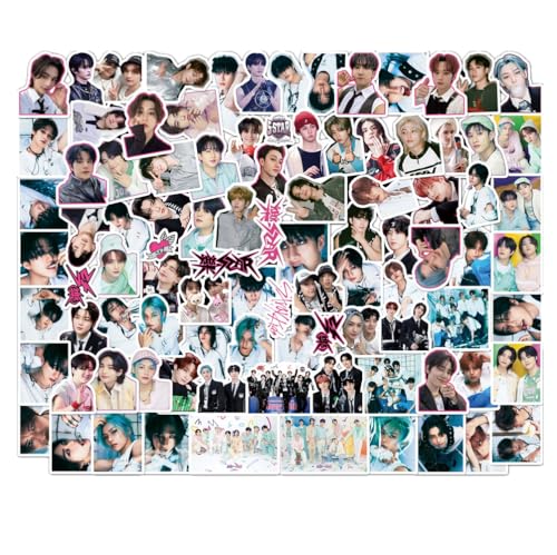 Stray Kids Star Aufkleber Stray Kids Sticker Stray Kids Sticker Stray Kids Neues Album Sticker Pack Mini Foto Sticker Photocards Set Geschenk für Fans Laptop Weihnachten (Skstarle) von Musolaree