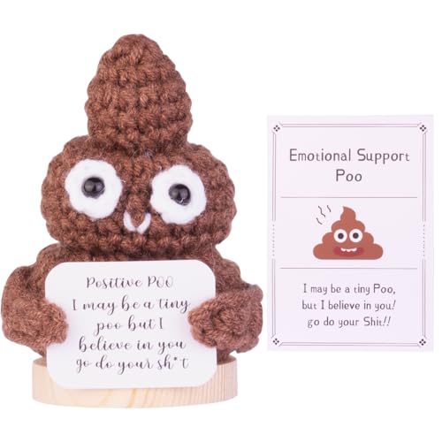 Mwmoeen Lustiger Positiver Pinguin, Positive Kartoffel Pocket Hug Geschenke Beste Freundin Geschenke für Freundin Kleine Geschenke für Frauen von Mwmoeen