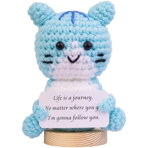 Mwmoeen Lustiger Positiver Pinguin, Positive Kartoffel Pocket Hug Geschenke Beste Freundin Geschenke für Freundin Kleine Geschenke für Frauen(B28) von Mwmoeen