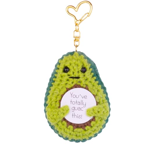 Mwmoeen Positive Potato Pocket Hug, Lustige Positive Kartoffel, Handgestrickte Kartoffelpuppe aus Wolle Motivationsgeschenke, Beste Freundin Geschenke für Freundin Kleine Geschenke für Frauen(L9) von Mwmoeen