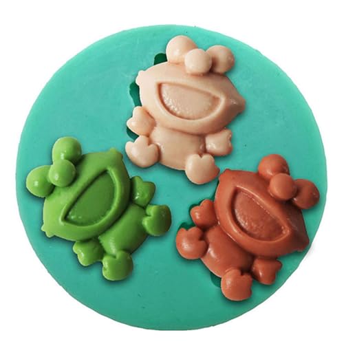 For Frog Shaped Silicone Mold 3D Fondant Mould Cake Decor Candy Dessert Mould Home Kitchen Baking Supplies von Mxming