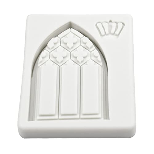 Making Supplies Silicone Fondant Mold Window Shape Cake Decorating Family Candle Mold Flexible von Mxming