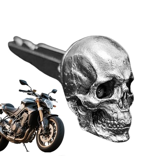 Dämonen Schädel Schlüsselkappen Metall Totenkopf Schlüsselanhänger Totenkopfschlüssel Gothic Schädel Schlüssel Abdeckungen Für Erwachsene, Frauen, Männer 3x3x3 Cm Dämonen Schädel Schlüsselkappen Metall Totenkopf Schlüsselanhänger Totenkopfschlüssel Gothic Schädel Schlüssel Abdeckungen Für Erwachsene, Frauen, Männer 3x3x3 Cm von Mxshc