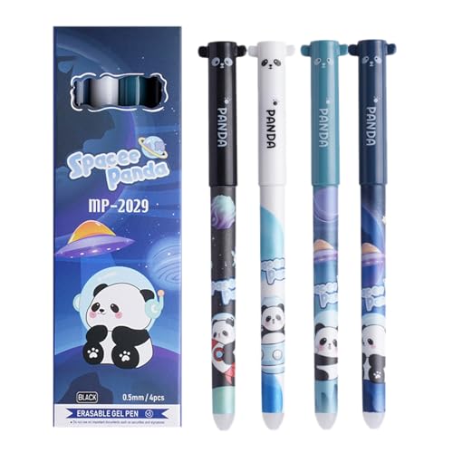 Mxshc Löschbare Tintenschreiber, schwarze Tier-Kugelschreiber, feine Spitze, 0,5 mm, niedliches Schreibwaren, Schulbedarf mit Radiergummis zum Zeichnen, Journaling, Handschrift Mxshc Löschbare Tintenschreiber, schwarze Tier-Kugelschreiber, feine Spitze, 0,5 mm, niedliches Schreibwaren, Schulbedarf mit Radiergummis zum Zeichnen, Journaling, Handschrift von Mxshc